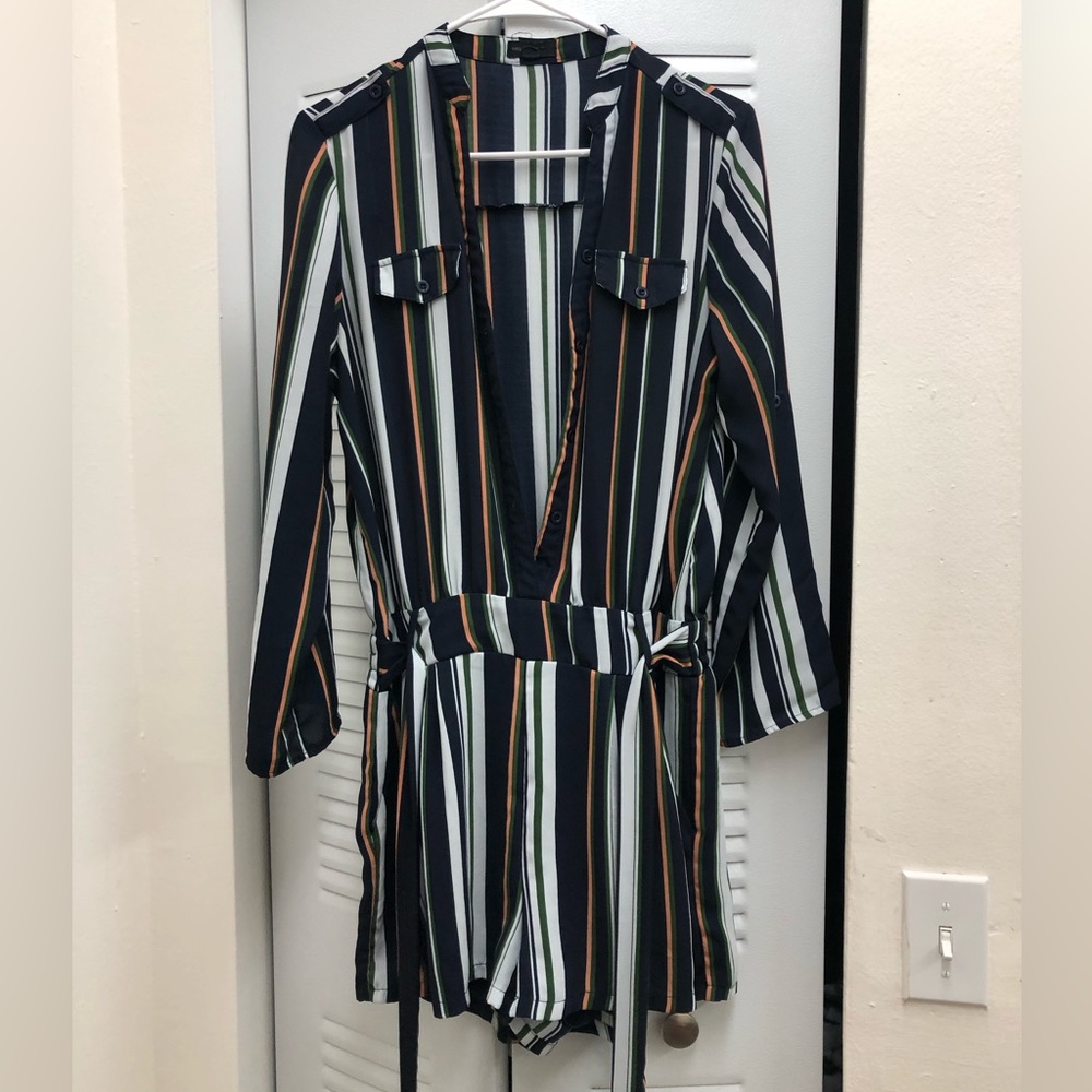 Miss Avenue Romper - Large Size